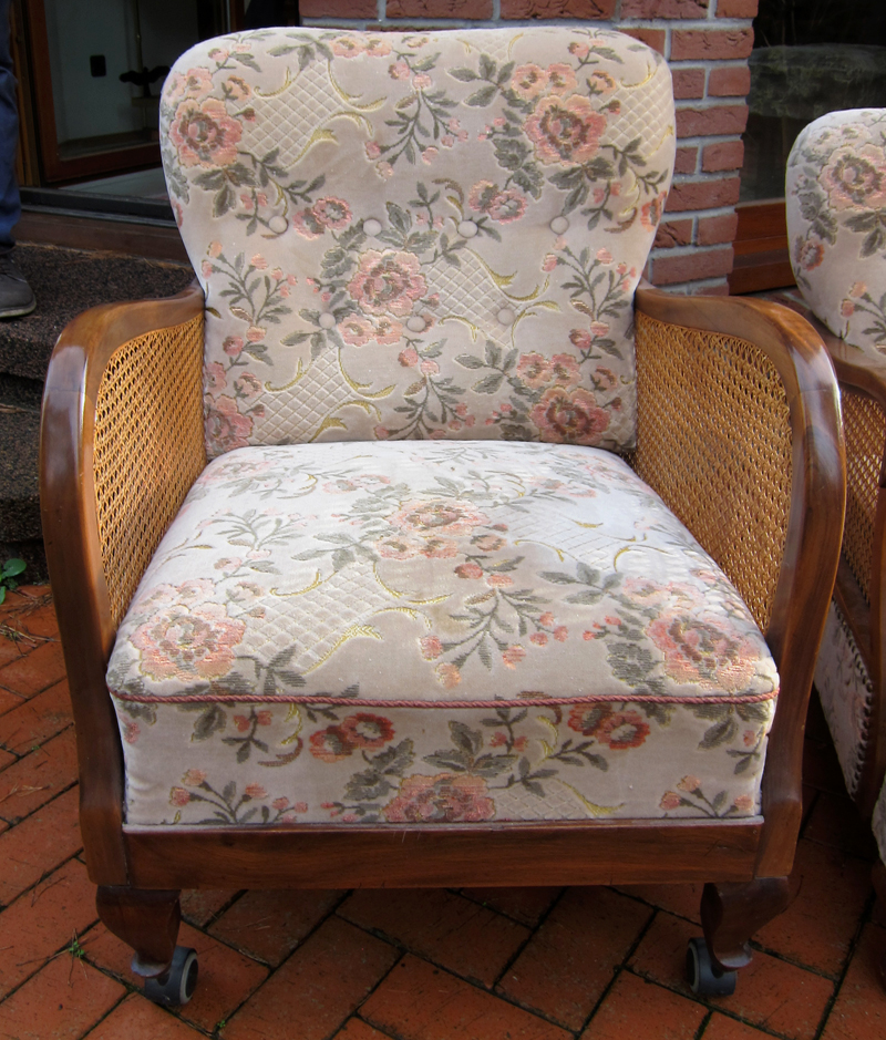 Chippendale Sessel aus den 60er Jahren 01